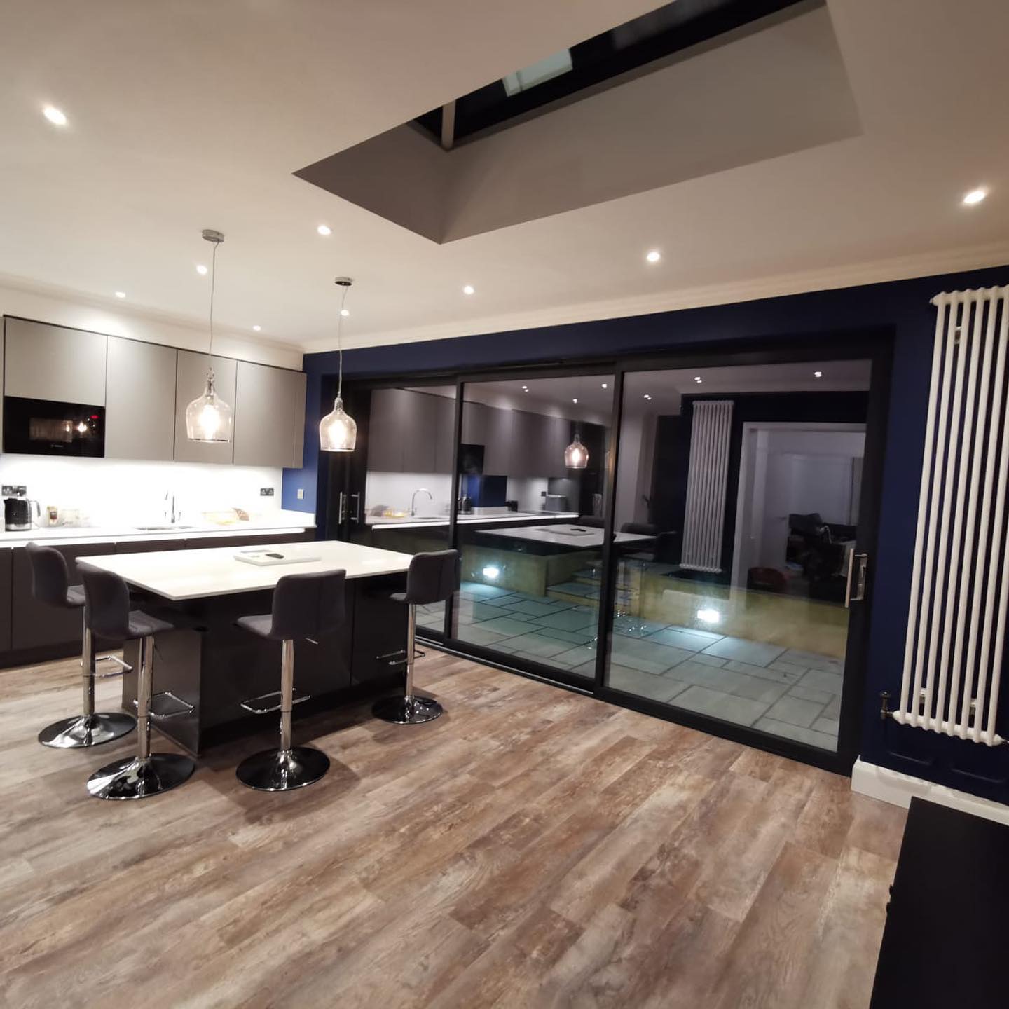 Kitchen downstairs home extension