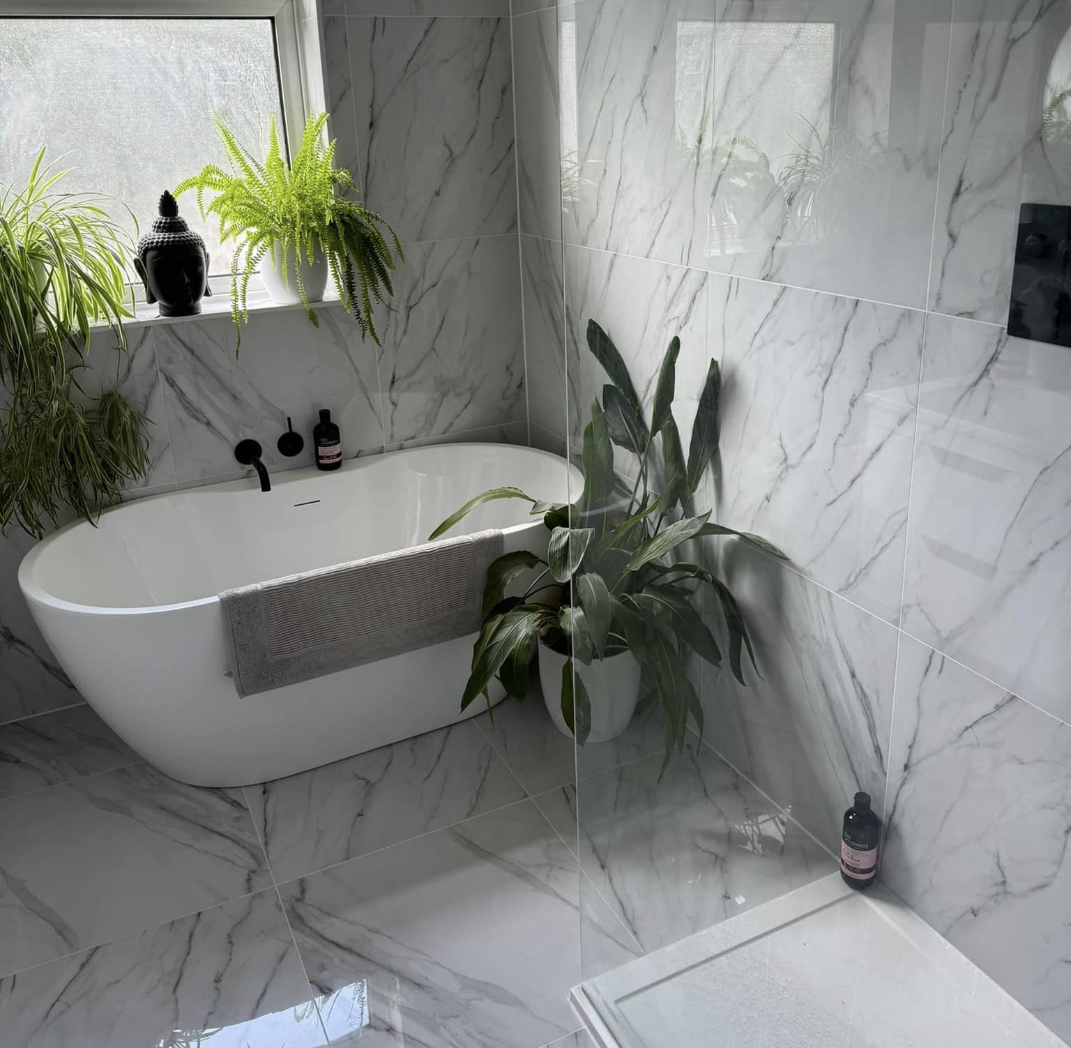 Newly renovated bathroom