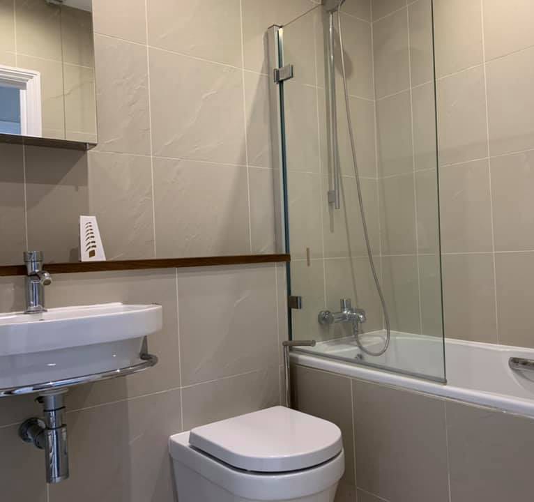 Newly renovated bathroom