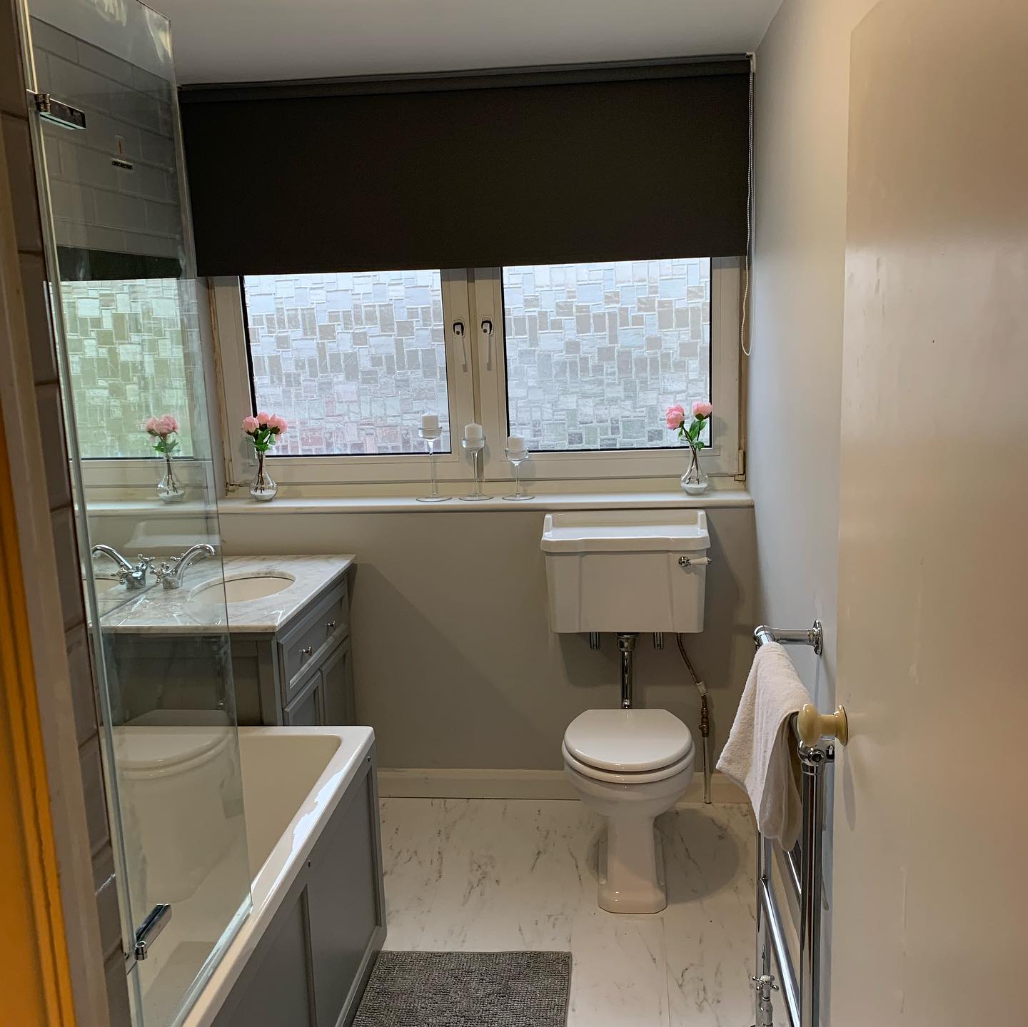 Newly renovated bathroom